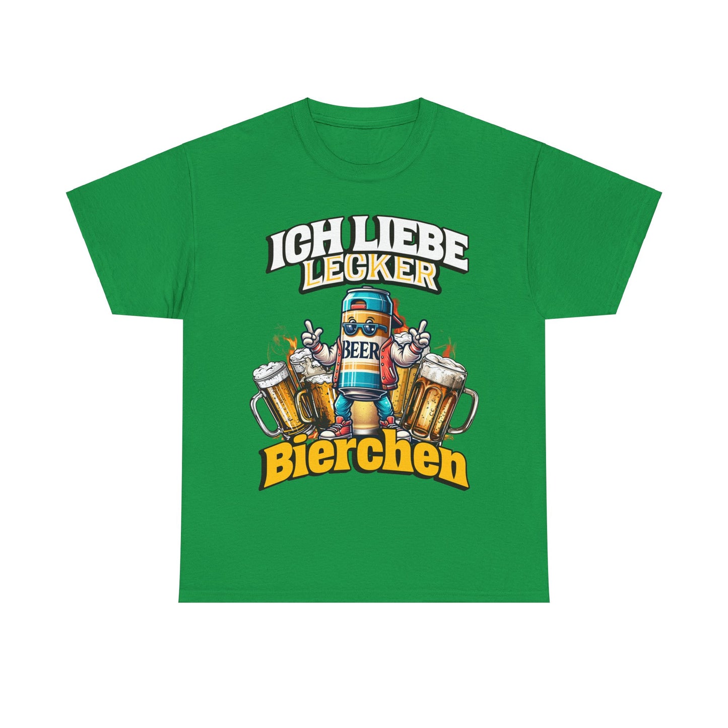 Unser "Ich liebe lecker Bierchen" T-Shirt ist das ultimative Party-Essential! Perfekt für Ballermann-Fans und alle, die gerne feiern. Mit diesem Shirt bist du der Star auf jeder Party und zeigst deine Liebe zum Bier. Ideal für Junggesellenabschiede, Festivals und gemütliche Bierabende. Prost! Ballermann, Bierfans,Party