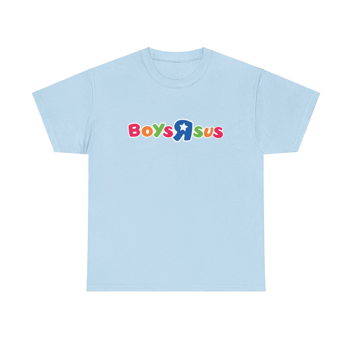 Holen Sie sich das Must-Have BoysRSus Pride Month Shirt! Dieses einzigartige Streetwear-Stück zeigt das kultische BoysRSus Logo, inspiriert von ToysRUs, in einer bunten Pride-Version. Ein Statement für die LGBTQ+ Community.