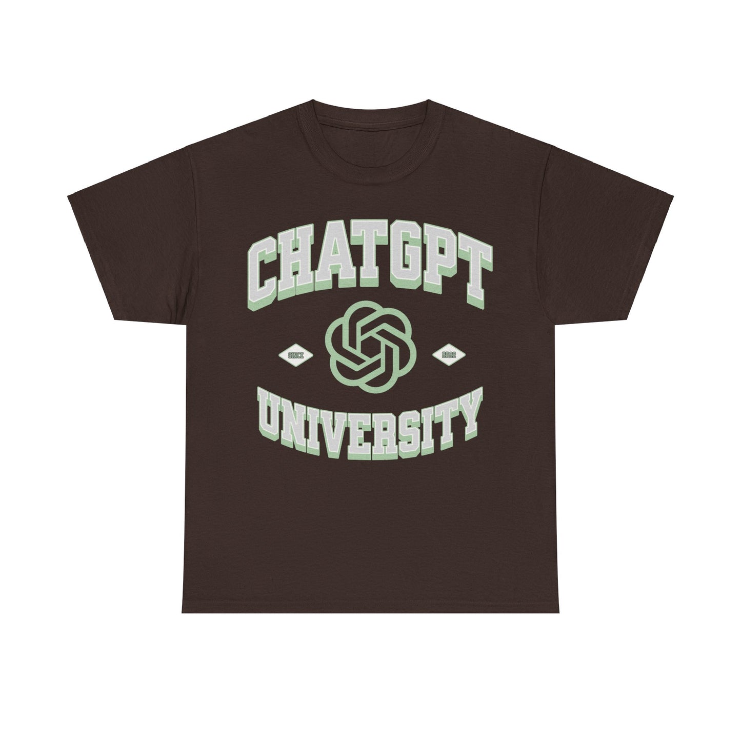 Entdecken Sie das einzigartige GPT Universität T-Shirt mit der kultigen "ChatGPT" Aufschrift - das perfekte Geschenk für KI-Enthusiasten und Tech-Nerds. Dieses hochwertige Shirt ist ein Muss für alle, die die revolutionäre Welt der künstlichen Intelligenz und generativen KI-Modelle wie ChatGPT feiern möchten. 