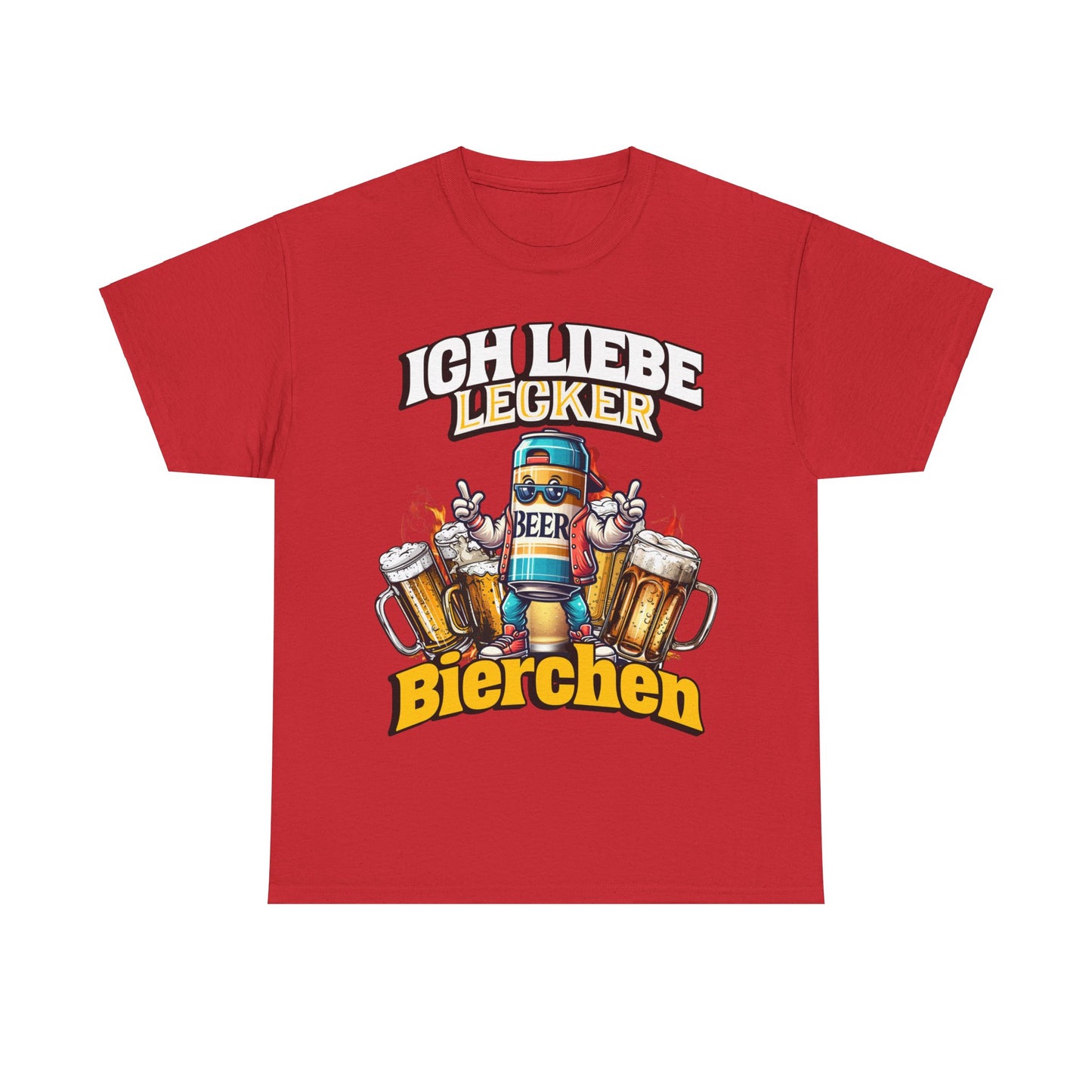 Unser "Ich liebe lecker Bierchen" T-Shirt ist das ultimative Party-Essential! Perfekt für Ballermann-Fans und alle, die gerne feiern. Mit diesem Shirt bist du der Star auf jeder Party und zeigst deine Liebe zum Bier. Ideal für Junggesellenabschiede, Festivals und gemütliche Bierabende. Prost! Ballermann, Bierfans,Party